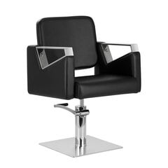 парикмахерское кресло gabbiano wilno, черное цена и информация | Мебель для салонов красоты | 220.lv