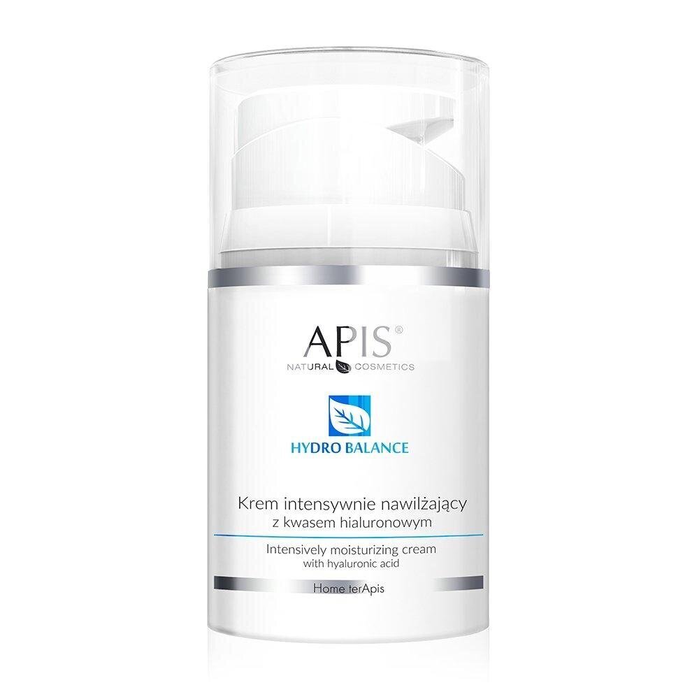 Mitrinošs sejas krēms Apis Hydro Balance, 50 ml цена и информация | Sejas krēmi | 220.lv