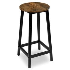 Барный стул - Hocker Flint, темно-коричневый цена и информация | Стулья для кухни и столовой | 220.lv