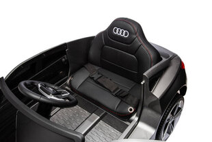 Vienvietīgs bērnu elektromobilis Audi RS E-tron gt, balts cena un informācija | Bērnu elektroauto | 220.lv