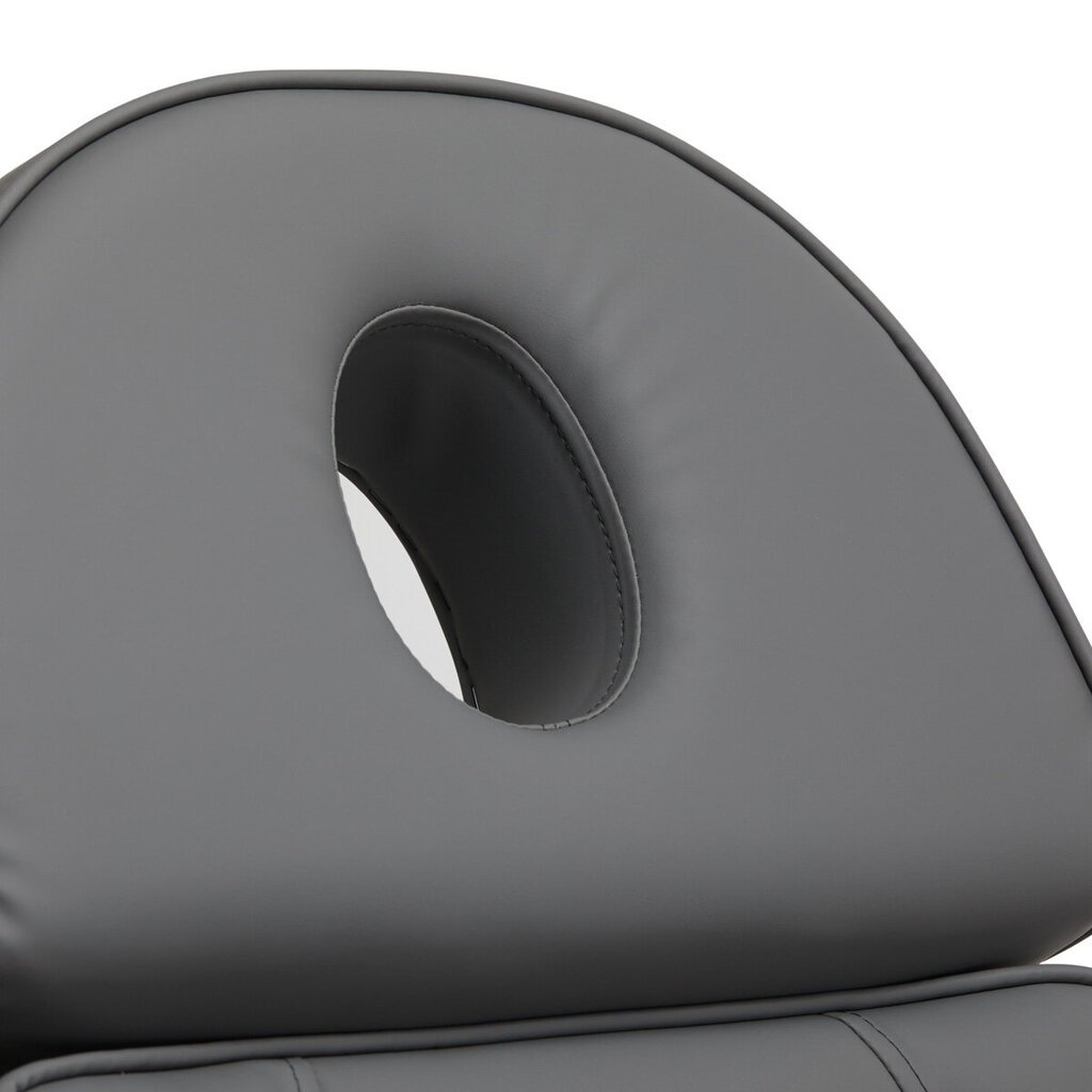 Elektriskais kosmētiskais krēsls Activeshop Lux 273b, pelēks cena un informācija | Mēbeles skaistumkopšanas saloniem | 220.lv
