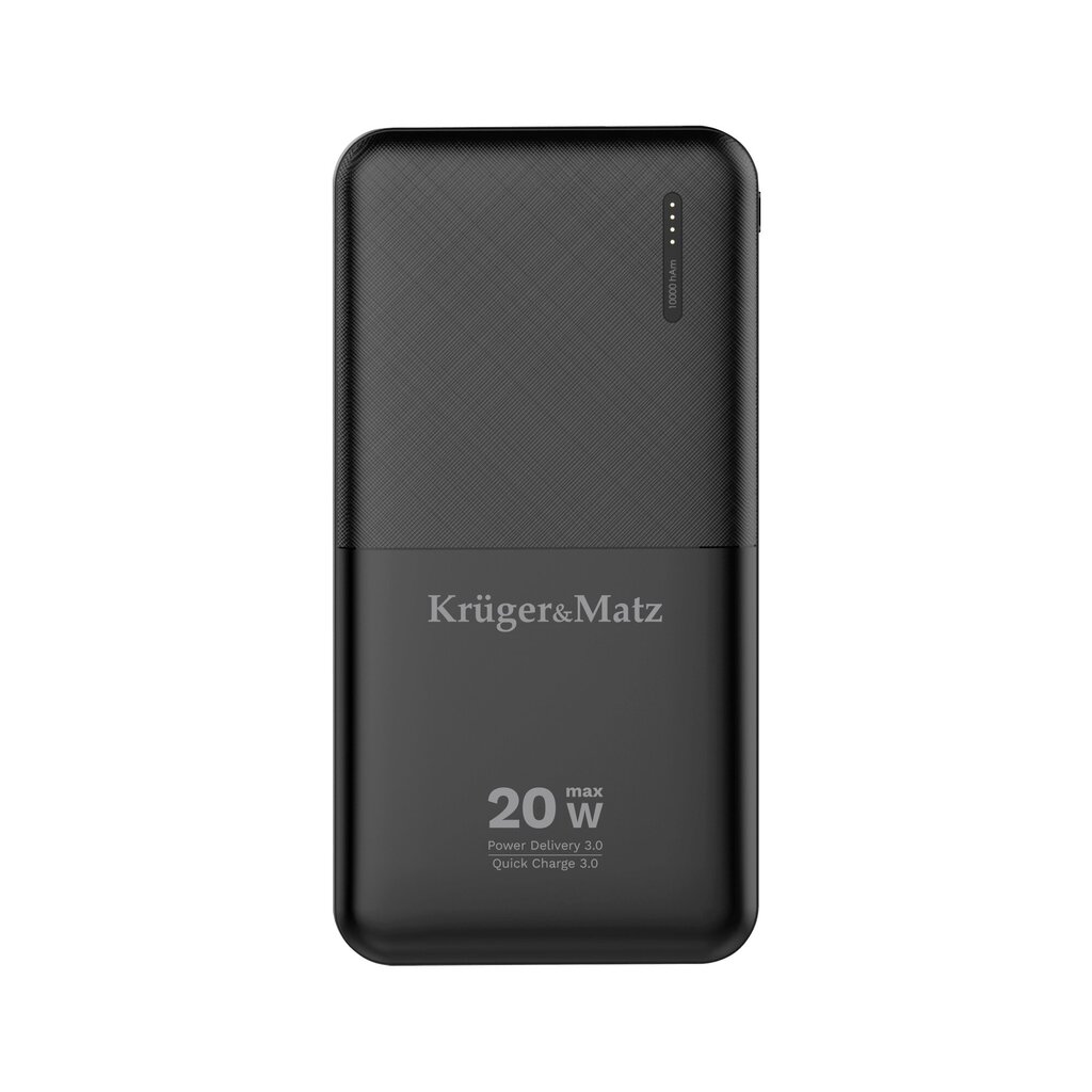 Kruger&Matz Mah Li-Pol 10000 mAh cena un informācija | Lādētāji-akumulatori (Power bank) | 220.lv