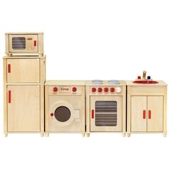 деревянный кухонный набор цена и информация | Игрушки для девочек | 220.lv