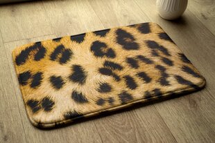 Vannas istabas paklājs Leopards, 90x60 cm cena un informācija | Vannas istabas aksesuāri | 220.lv