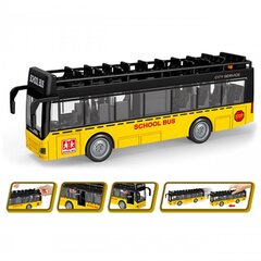 автобус с фарами и открывающимися дверями цена и информация | Конструктор автомобилей игрушки для мальчиков | 220.lv