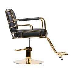 Friziera krēsls Gabbiano Prato, melns cena un informācija | Mēbeles skaistumkopšanas saloniem | 220.lv