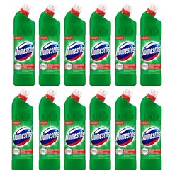 Domestos tualetes tīrītājs Pine Fresh 1000ml X 12 pudeles kaina ir informacija | Tīrīšanas līdzekļi | 220.lv