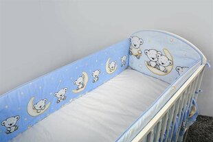 Bērnu gultiņas aizsargs, 360 cm, zils cena un informācija | Bērnu drošības preces | 220.lv