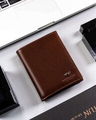 Бумажник мужской Peterson VT1 коричневый цена и информация | Мужские кошельки | 220.lv