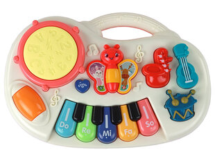 Interaktīvās klavieres Lean Toys cena un informācija | Rotaļlietas zīdaiņiem | 220.lv