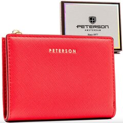 Кошелек женский Peterson N3, красный цена и информация | Женские кошельки, держатели для карточек | 220.lv