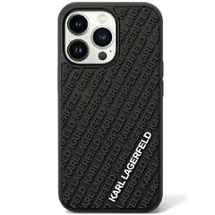 Original Pouch KARL LAGERFELD 3D Rubber Multi Logo KLHCN613DMKRLK for Iphone 11| Xr Black цена и информация | Чехлы для телефонов | 220.lv