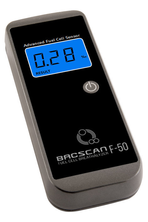 Alkotesteris "BACscan F-50 LT" ar platīna elektroķīmisko sensoru цена и информация | Alkometri | 220.lv