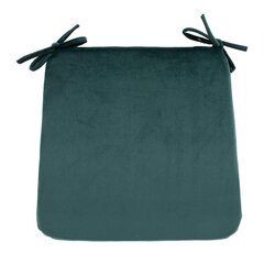 Комплект из 2 подушек Velvet 2 на стул 39х39см, зеленая цена и информация | Декоративные подушки и наволочки | 220.lv