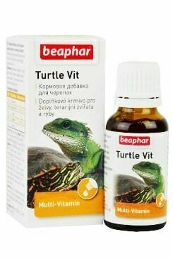 Beaphar multivitamīns bruņurupučiem un rāpuļiem Turtle Vit / 20ml цена и информация | Preces eksotiskajiem dzīvniekiem | 220.lv