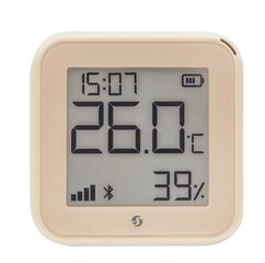 Датчик влажности и температуры Shelly Plus H&T WiFi Gen3 Ivory цена и информация | Датчики | 220.lv