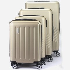 Набор чемоданов Gregorio W3028 18/20/24/28 цена и информация | Чемоданы, дорожные сумки | 220.lv