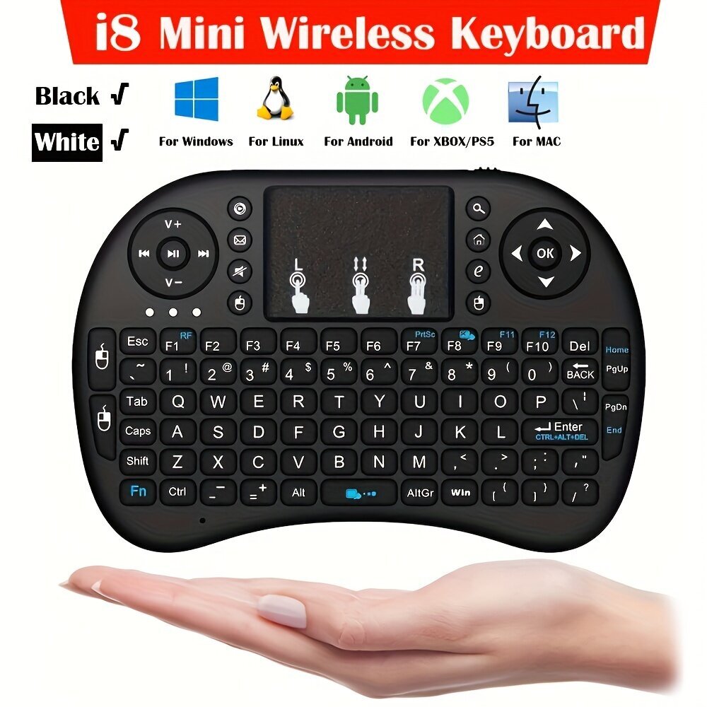 i8 mini tastatūra cena un informācija | Klaviatūras | 220.lv