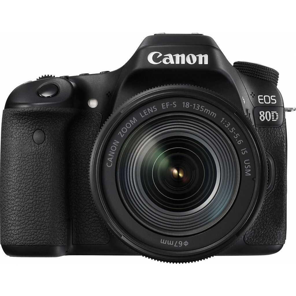 Canon EOS 80D 18-135mm IS USM - Demonstrācijas (expo) цена и информация | Digitālās fotokameras | 220.lv