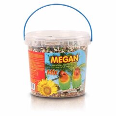 Barība vidēja izmēra papagaiļiem Megan, 650 g цена и информация | Корм для птиц | 220.lv