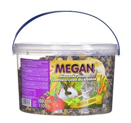 Barība trušiem Megan Natura, 1,5 kg цена и информация | Корм для грызунов | 220.lv