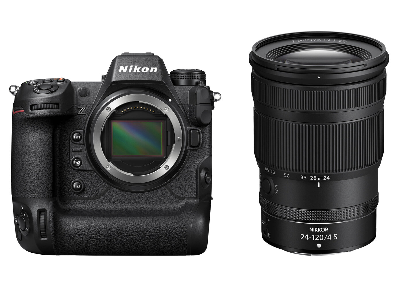 Nikon Z 9 (Z9) + Nikkor Z 24-120mm f/4 S цена и информация | Digitālās fotokameras | 220.lv