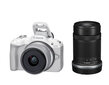 Canon EOS R50 + RF-S 18-45mm IS STM + RF-S 55-210mm IS STM цена и информация | Digitālās fotokameras | 220.lv