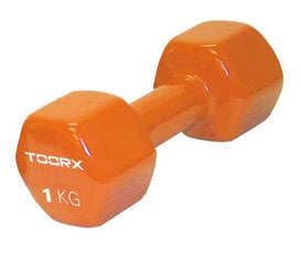 Hanteles Toorx Fitness Vinyl Dumbbell, 1 kg cena un informācija | Svari, hanteles, stieņi | 220.lv