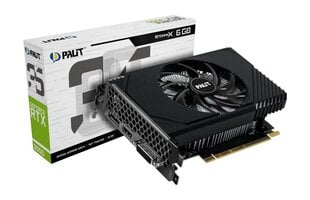 Palit GeForce RTX 3050 StormX (NE63050018JE-1070F) cena un informācija | Videokartes (GPU) | 220.lv