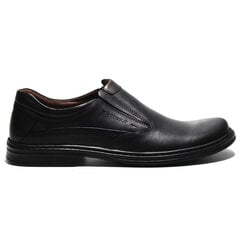 Мужские кожаные туфли Krisbut 250178, черный цена и информация | Мужские ботинки | 220.lv