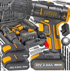 Аккумуляторная дрель Majster Polska 20 В MP-0427 цена и информация | Шуруповерты, дрели | 220.lv