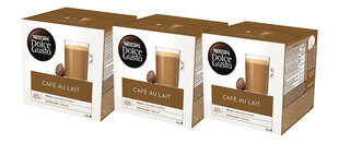 Nescafe Dolce Gusto kafijas kapsulas Café au Lait, 3 x 16 gab. cena un informācija | Kafija, kakao | 220.lv