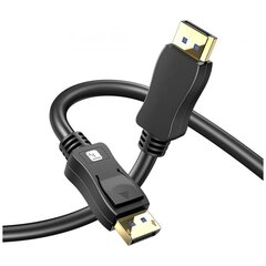 Techly, DisplayPort 2.1, 1 m cena un informācija | Kabeļi un vadi | 220.lv