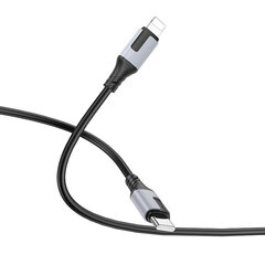 USB кабель Borofone BX101 60W USB-C to Lightning 1.0m белый цена и информация | Кабели для телефонов | 220.lv