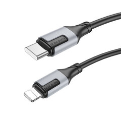 USB кабель Borofone BX101 60W USB-C to Lightning 1.0m белый цена и информация | Кабели для телефонов | 220.lv