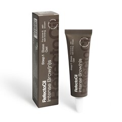 Краска для ресниц/бровей Intense Brow[n]s Base Gel RefectoCil ASH BROWN, 15 мл цена и информация | Карандаши, краска для бровей | 220.lv