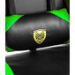 Spēļu krēsls ADGO-GO, melns/zaļš cena un informācija | Biroja krēsli | 220.lv