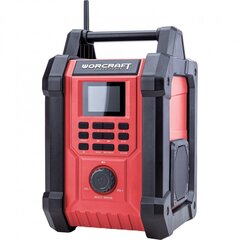 Ar baterijām darbināms radio ar BT Worcraft 20V LI-ION cena un informācija | Radioaparāti, modinātājpulksteņi | 220.lv