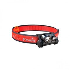 Kabatas lukturītis uz galvas Fenix ​​​​HM65R-DT, sarkans cena un informācija | Lukturi | 220.lv