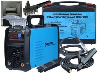 Invertora metinātājs Sherman 30,0-200,0 A 230 8,2 kVA cena un informācija | Metināšanas iekārtas, lodāmuri | 220.lv