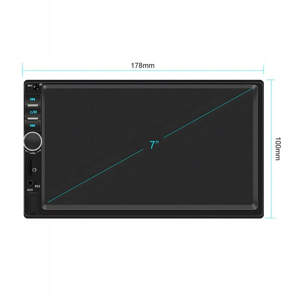 StoreXO Auto radio LCD Android cena un informācija | Auto piederumi | 220.lv