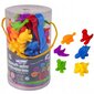 Krāsu šķirošanas spēle Dinosaurs Woopie, 56 gab. cena un informācija | Rotaļlietas zīdaiņiem | 220.lv