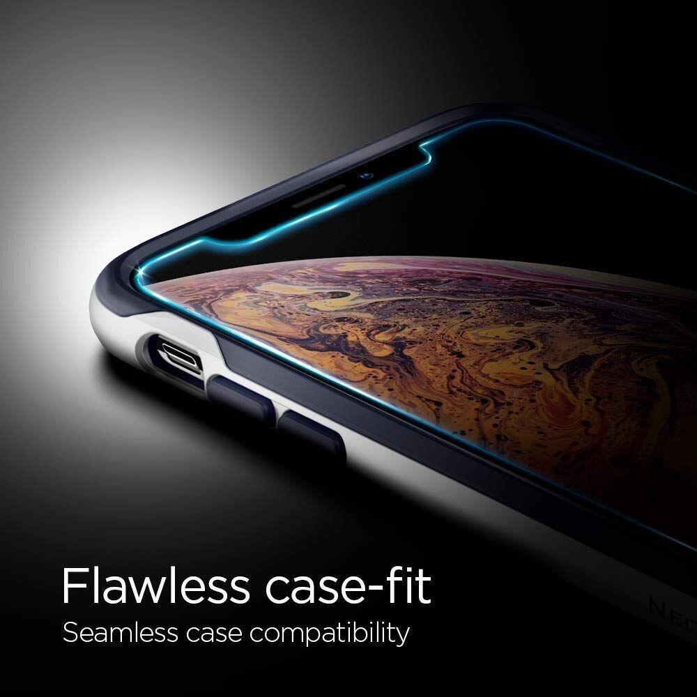 Spigen iPhone 11 Pro / Xs / X cena un informācija | Ekrāna aizsargstikli | 220.lv