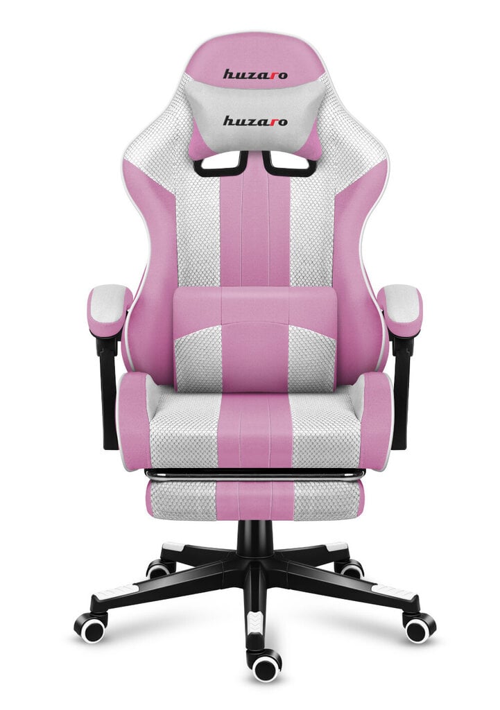 Spēļu krēsls Huzaro Force 4.7 Pink Mesh cena un informācija | Biroja krēsli | 220.lv