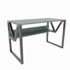 Стол Asir, 120х72,8х60 см, зеленый/черный цена и информация | Компьютерные, письменные столы | 220.lv
