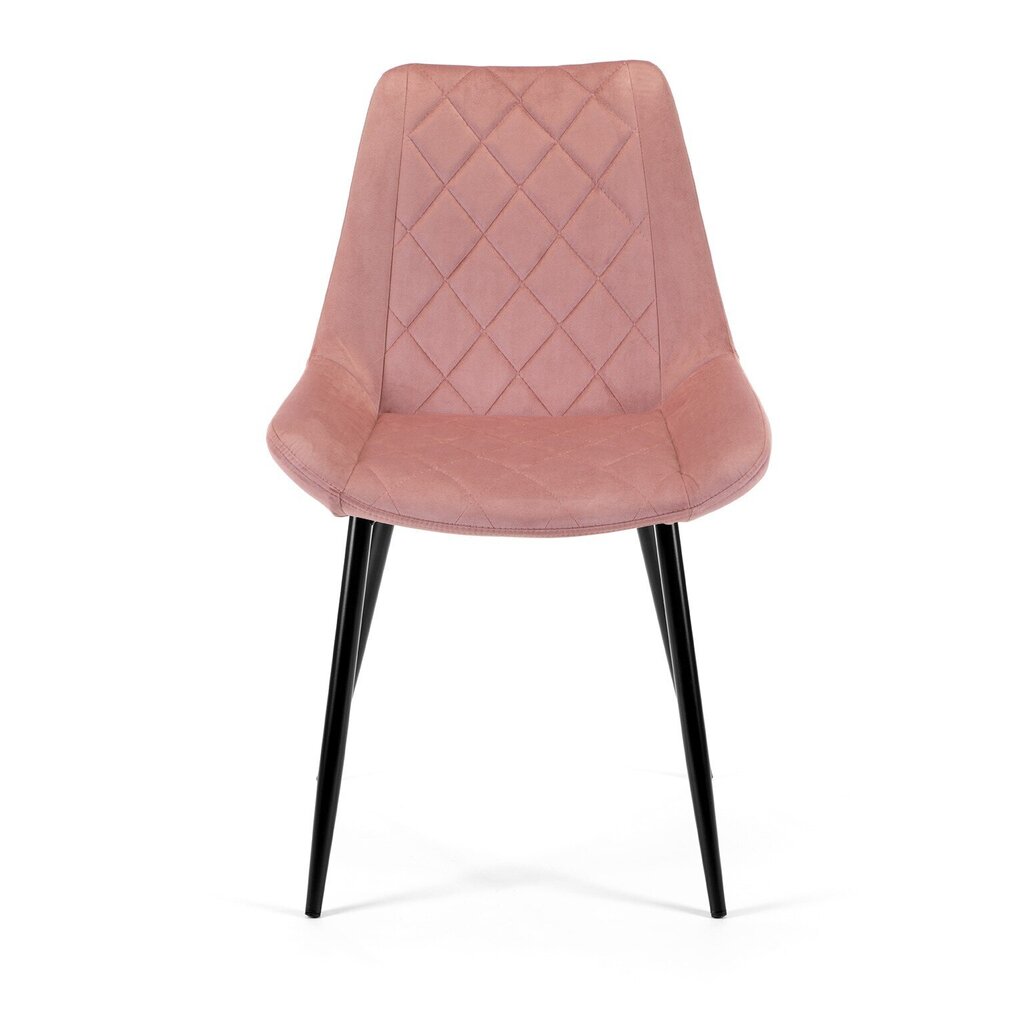 2 krēslu komplekts Akord SJ.0488, rozā krāsā cena un informācija | Virtuves un ēdamistabas krēsli | 220.lv