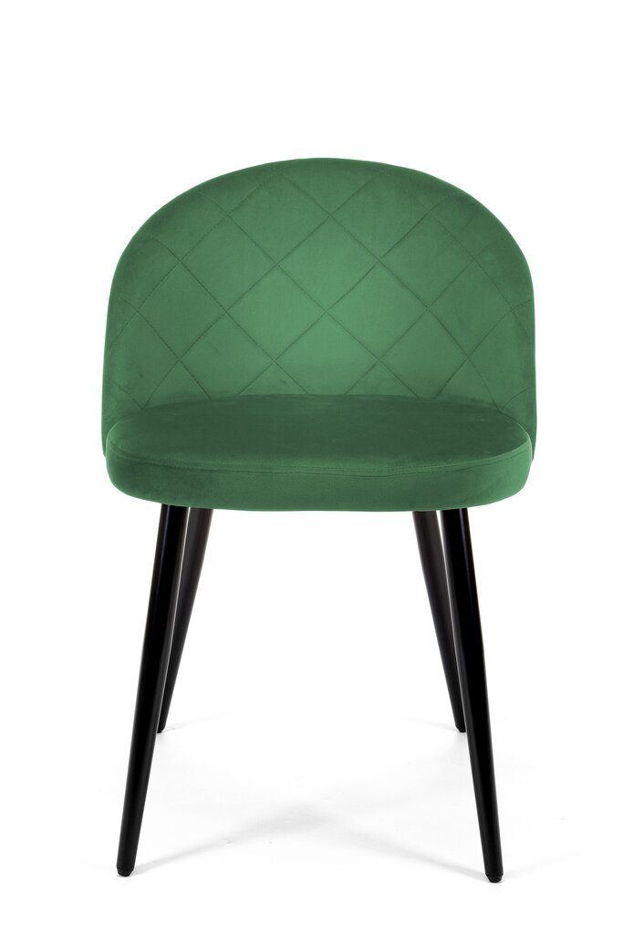2 krēslu komplekts Akord SJ.077, zaļš cena un informācija | Virtuves un ēdamistabas krēsli | 220.lv