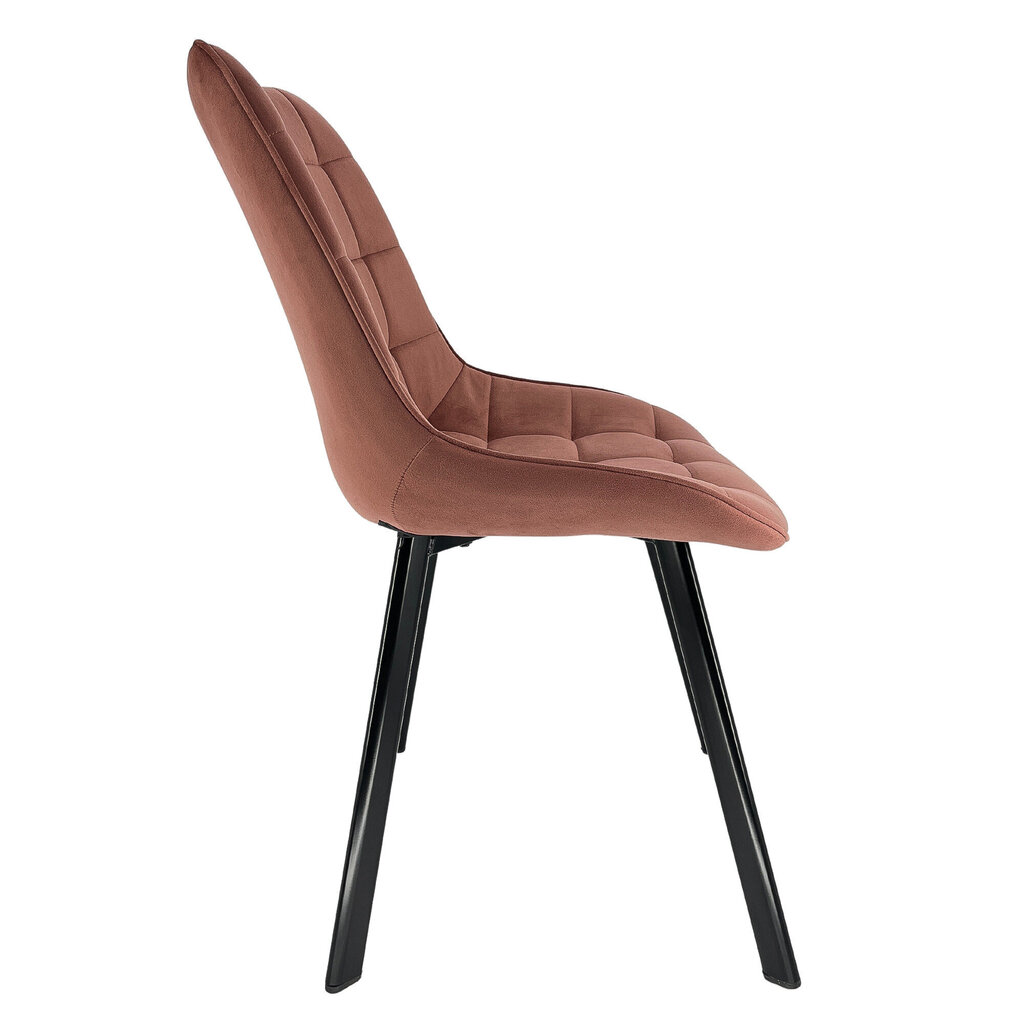 2 krēslu komplekts Akord SJ.22, rozā krāsā cena un informācija | Virtuves un ēdamistabas krēsli | 220.lv