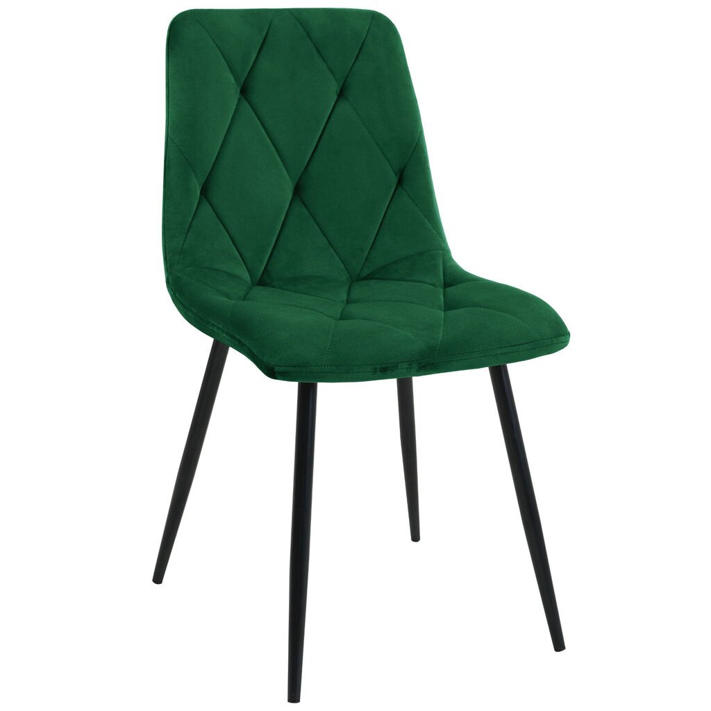 2 krēslu komplekts Akord SJ.3, zaļš цена и информация | Virtuves un ēdamistabas krēsli | 220.lv