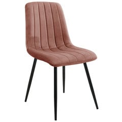 2 krēslu komplekts Akord SJ.9, rozā krāsā cena un informācija | Virtuves un ēdamistabas krēsli | 220.lv